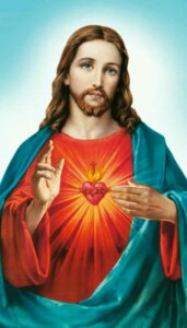 What does the Sacred Heart symbolize?