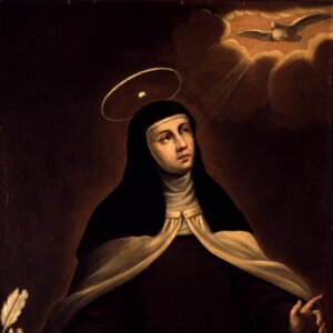 Which female saints has the Church declared “doctors”?